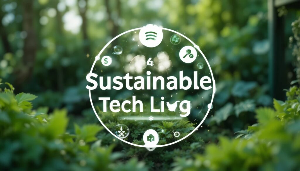 Eco-friendly smart home tech for sustainable and conscious living.